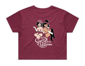 SBB Crop T-shirt (Berry)
